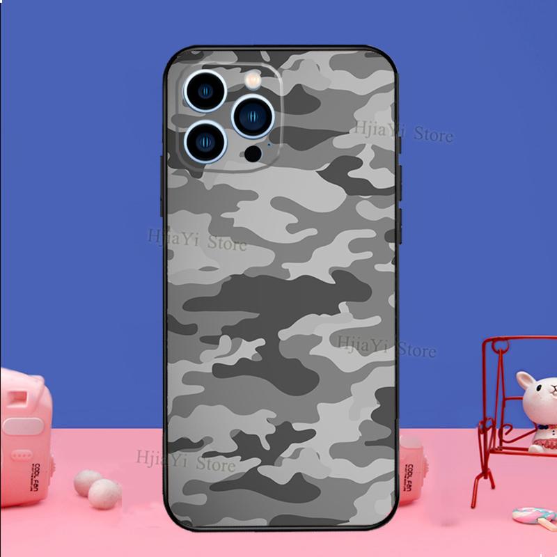 Army Camouflage Phone Case For iPhone Samsung Galaxy Redmi Xiaomi Oppo OnePlus Note S A 7 8 9 10 11 12 13 14 20 21 22 23 53 54 Pro Max Plus Ultra