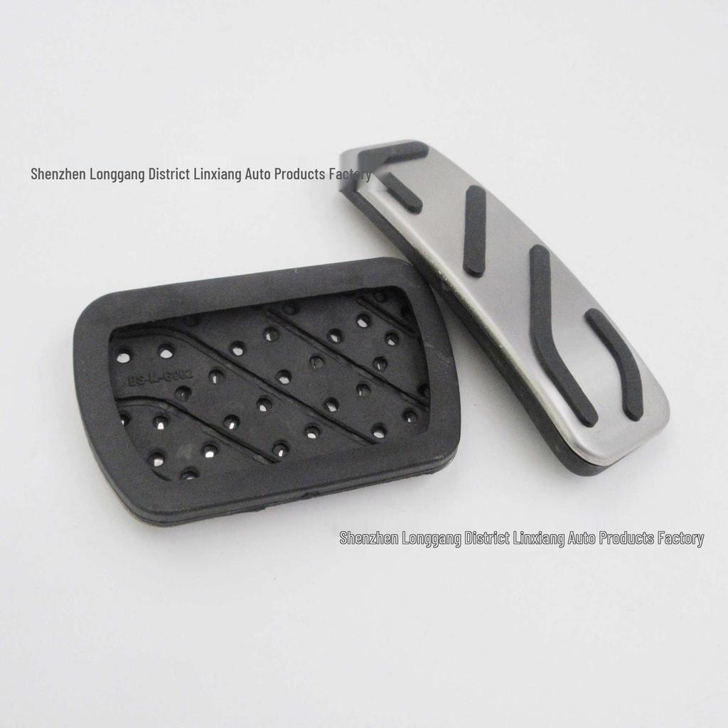 Passt für MG 3 (2018–2023) Beschleuniger- und Bremspedale aus Edelstahl