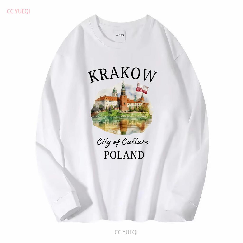 Krakow T Shirt Poland Softstyle Travel Souvenir Europe Trip long or short sleeves vintage Washed Breathable