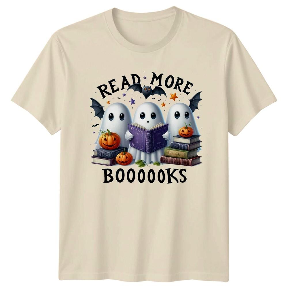 Read More Boooooks TShirt Halloween Reading Halloween Gift For Him And Her
