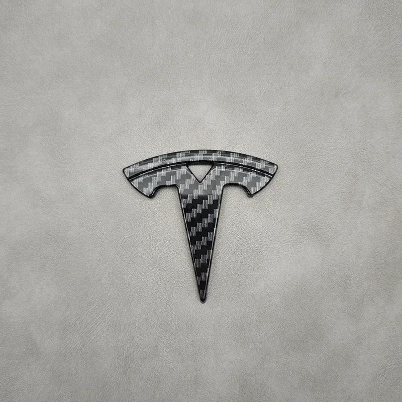 

Наклейка на Автомобіль 2025 Новий Tesla 3D ABS Хромований Чорний Логотип Наклейка на Кермо Автомобіля Значок Емблема Для Tesla Model 3 Y X S Наклейки