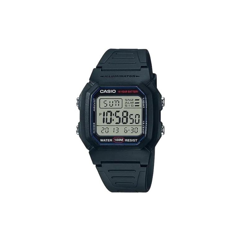 

Casio Collection Quartz Movement Resin Strap Watch Men watches Gray W-800H-1AV Gray Dial