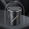 Car Interior Sealed Ashtray with Lid Flame Retardant Lining Cup Holder Ashtray Detachable Self Extinguishing Ashtray