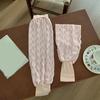 Women Fingerless Ice Silk Cooling Gloves Sunproof Arm Sleeves for Efficient Sun Protections and Everyday Use Armwear