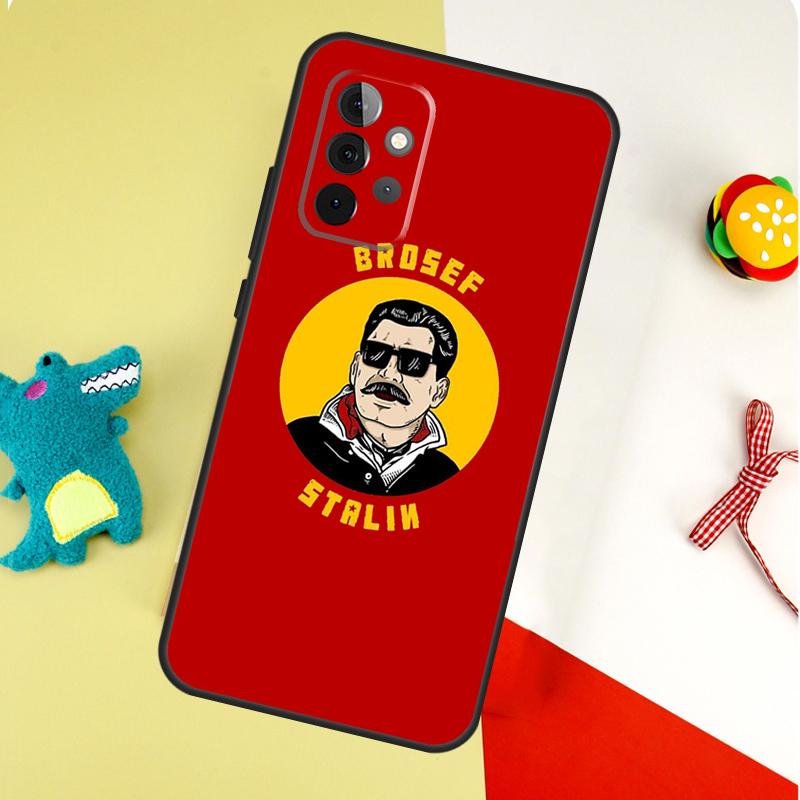 USSR Joseph Stalin For Samsung Galaxy A22 A32 A52 A54 A34 A14 A55 A35 A15 A53 A33 A13 A05 A06 A16 Phone Case
