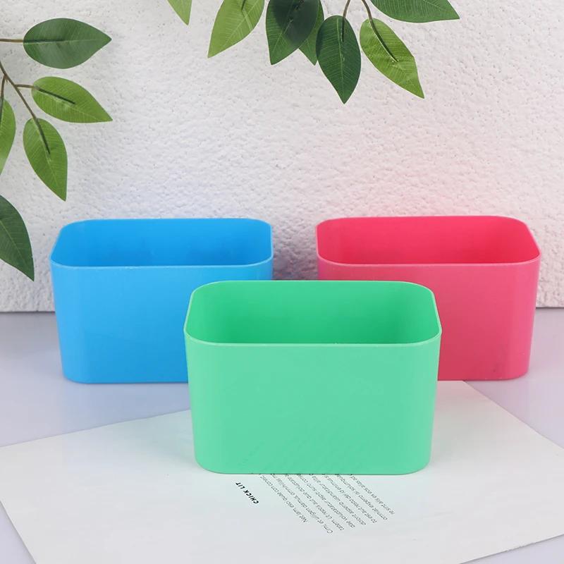 Home Rectangle Wall Hanging Planters Railing Flower PP Plastic Pots Baskets Suitable For Balcony Fence Garden Outdoor Indoor