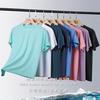 Ice Silk T-shirt Sports Running Fitness Quick-drying Breathable Large Size Outdoor Short-sleeved T-shirt