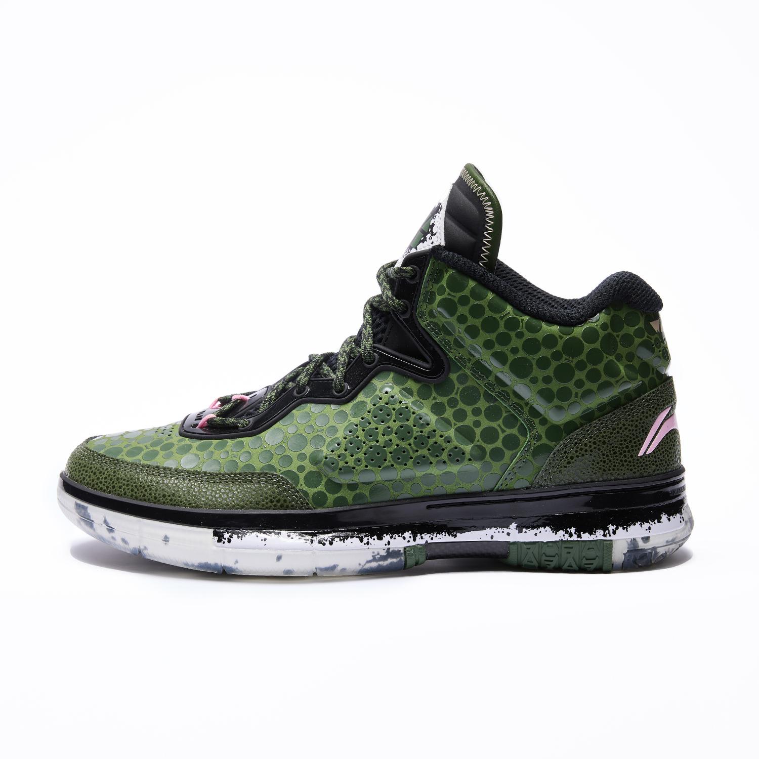 

Li Ning Wow 1 Wade Way 1 Green Devil Fish Men Basketball Shoes ABAT135-23 43⅔