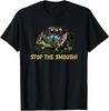 Cute Jumping Spider, Stop The Smoosh! Fuzzy Pet Spooder T-Shirt Unisex T-Shirt