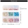 Natural Friendly Shell Nail Art Pieces 6 Color Options Waterproof Glitterings Texture Long Wear Manicure Accessories For Women Girls