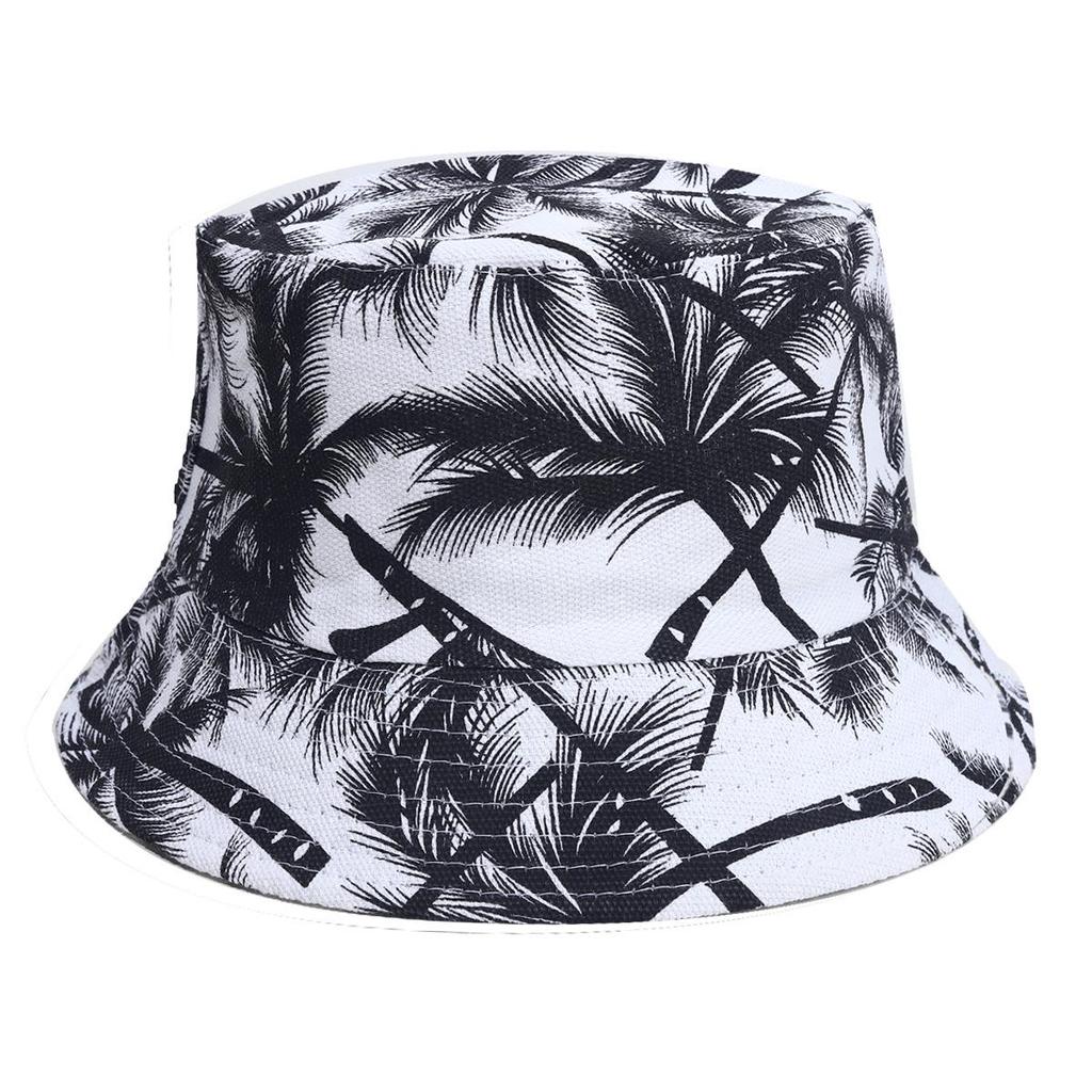Unisex Double-Sided Bucket Hat - Spring/Summer Sun Protection, Colorful Tie-Dye Hip Hop Style