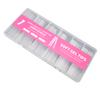 240pcs Long Fake Nail Professional Home Salon DIY Transparent Full Cover Nail Tip for Nail Artist Novice