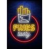 Neon Essen Nudeln Sushi Pizza Popcorn Bier Schild Poster Leinwand Malerei Drucke Wandkunst Bilder Bar Restaurant Heimdekor KEIN LED