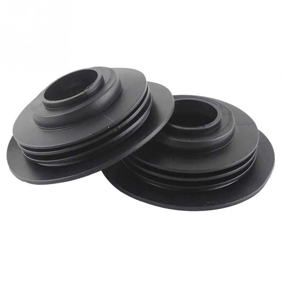 2PCS Car Motorcycle Rubber Waterproof Dustproof Sealing LED Headlamp Cover Cap