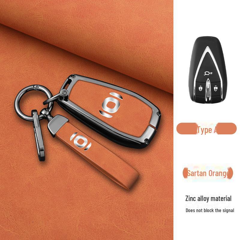 Changan Qiyuan A07 Key Cover with High-End Metal Buckle for Male and Female Models.