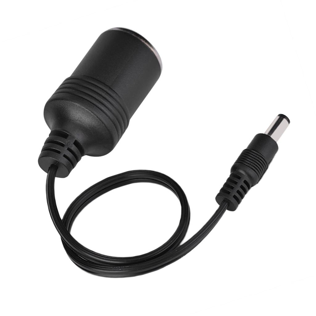 DC 5.5 x 2.1mm Female Plug to Car Cigarette Lighter Female Socket Power Supply Cable