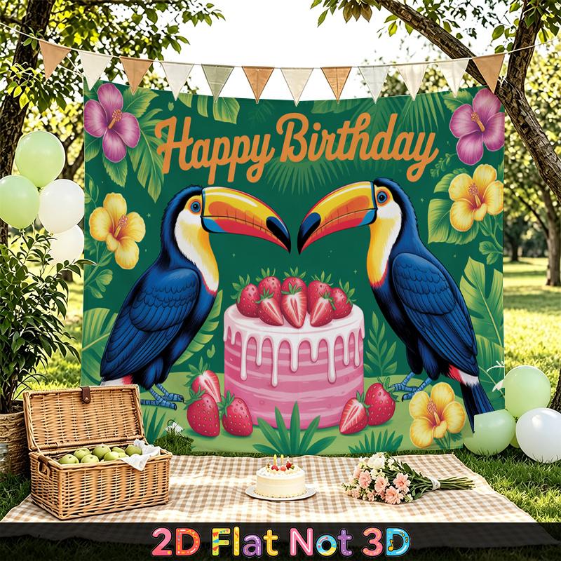 Party Backdrop Birthday Photo Booth Background Front Door Decor