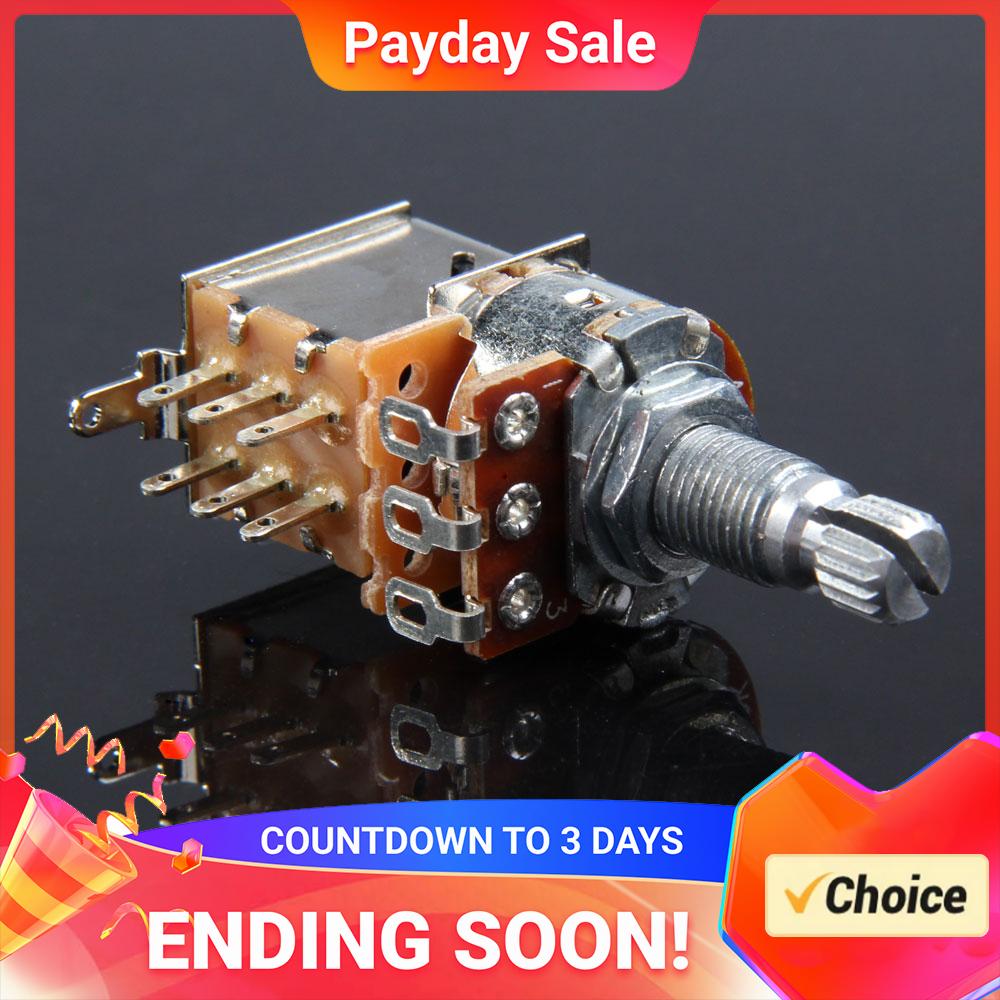 Push Pull Control Pot Potentiometer Replacement Volume Push Pull Pot Potentiometer Short Shaft Guitar Potentiometer Guitar Parts