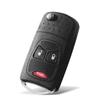 2/3/4 Knops Afstandsbediening Flip Klap Sleutel Behuizing Case Voor Chrysler Sebring Pacifica Dodge Avenger Nitro Jeep Wrangler Liberty