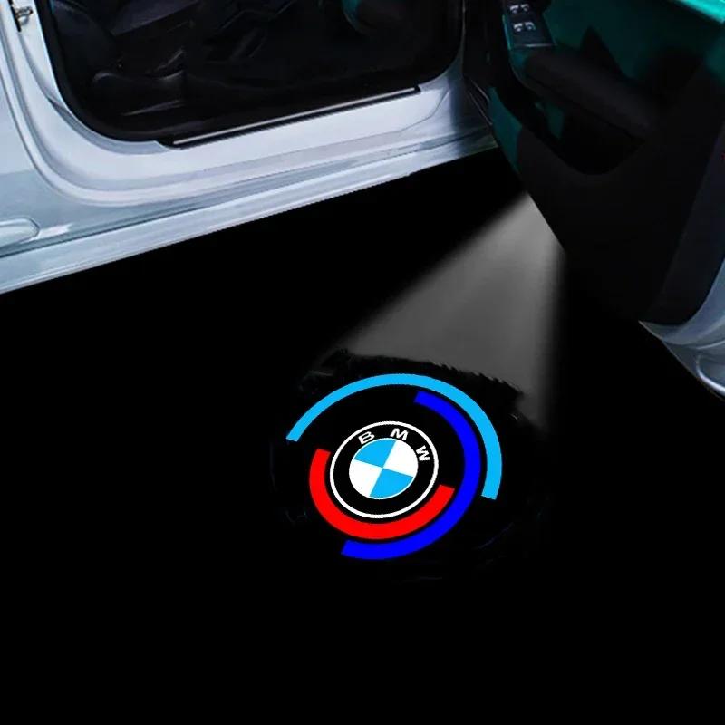 NTED3 2025 Hot For BMW Car Door LED HD Welcome Courtesy Shadow Projector Lamp Logo Light For BMW E46 E90 E39 F30 F10 F20 X5 E70 E53 G3
