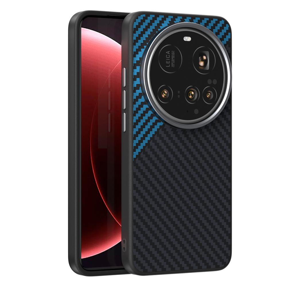 ABEEL For Xiaomi 15 Ultra Magnetic Case Carbon Fiber Texture Back Cover