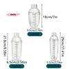 3/5/7Pcs Cocktail Shaker Set with Measuring Jiggers Hand Shaker Tools for Bartending Home Bar Mixed Drink Preparation
