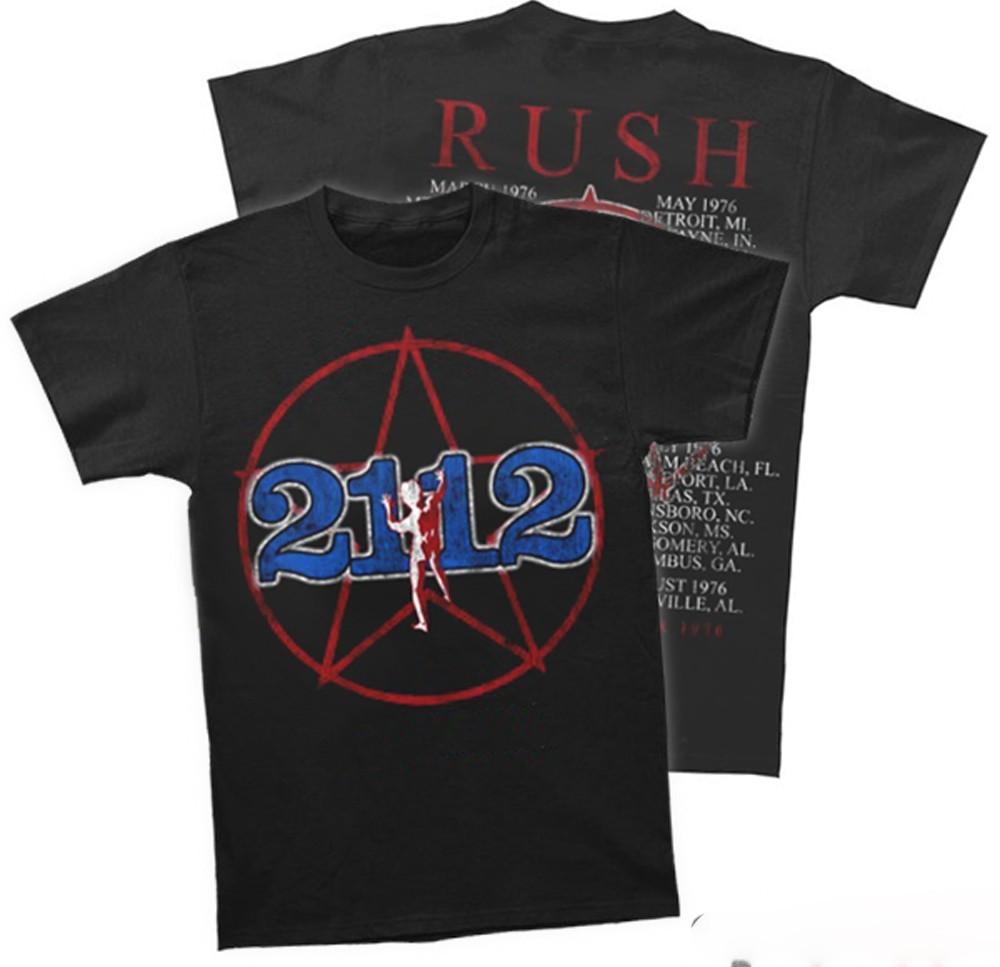 

Christmas gift RUSH T-Shirt 2112 Tour 1976 Gift Family Unisex S-235XL 23D635 3XL