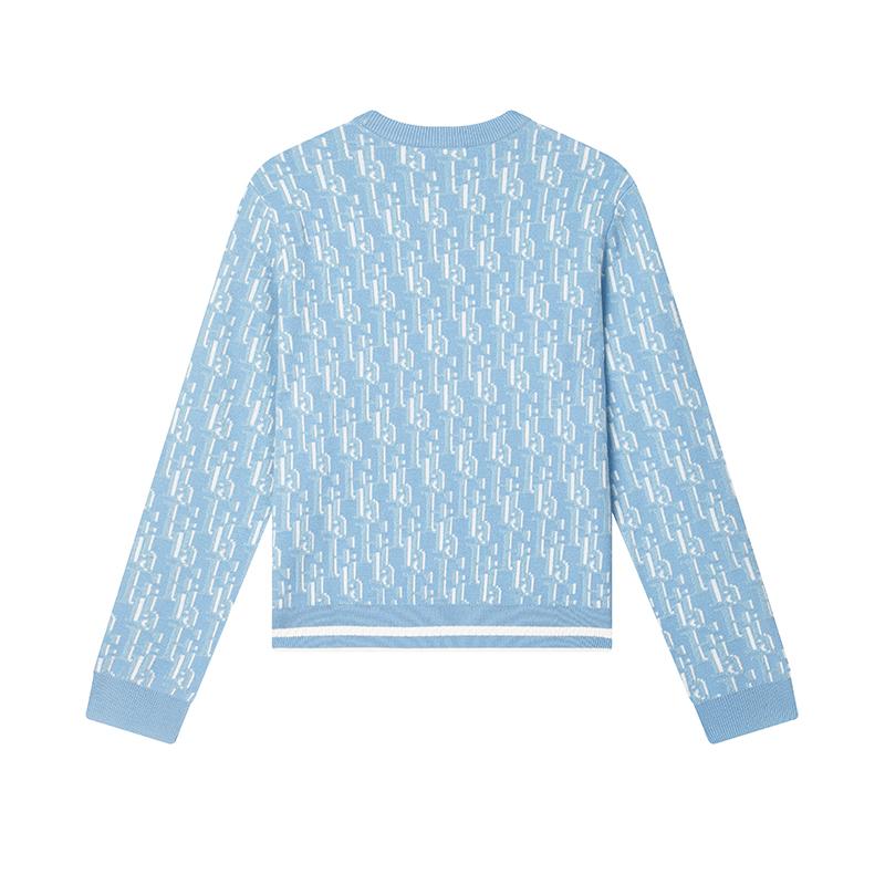 New FILA Knitwear Women's Hanging Clock Blue F11W448406F-LB