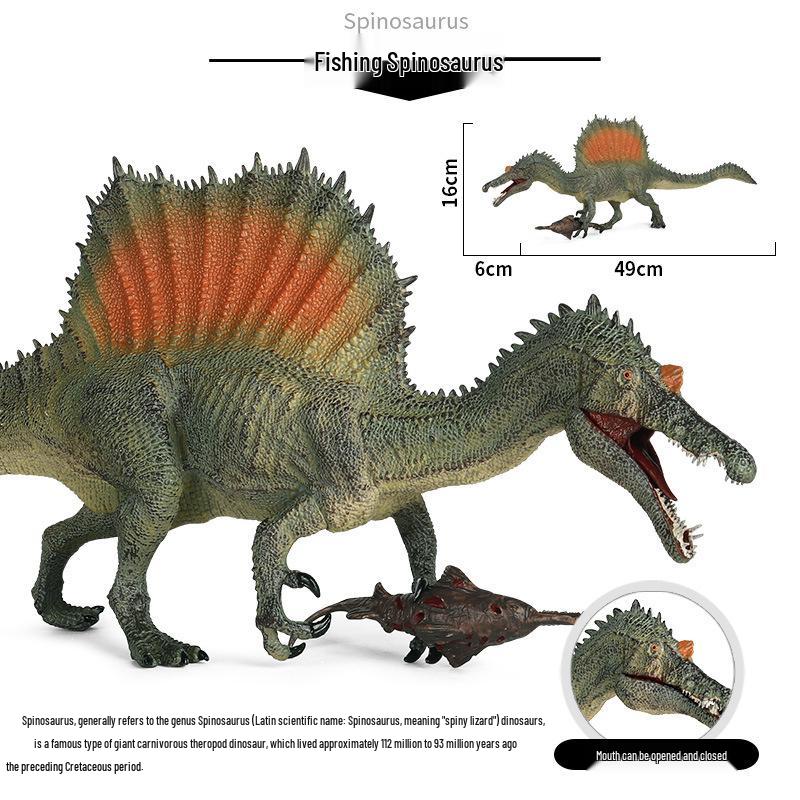 Interactive Cognitive Spinosaurus Dinosaur Fishing Toy for Kids