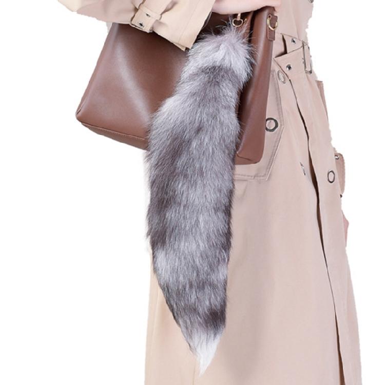 Plush Tail Charm Keychain Purse Bag Charm Keychain Pendant