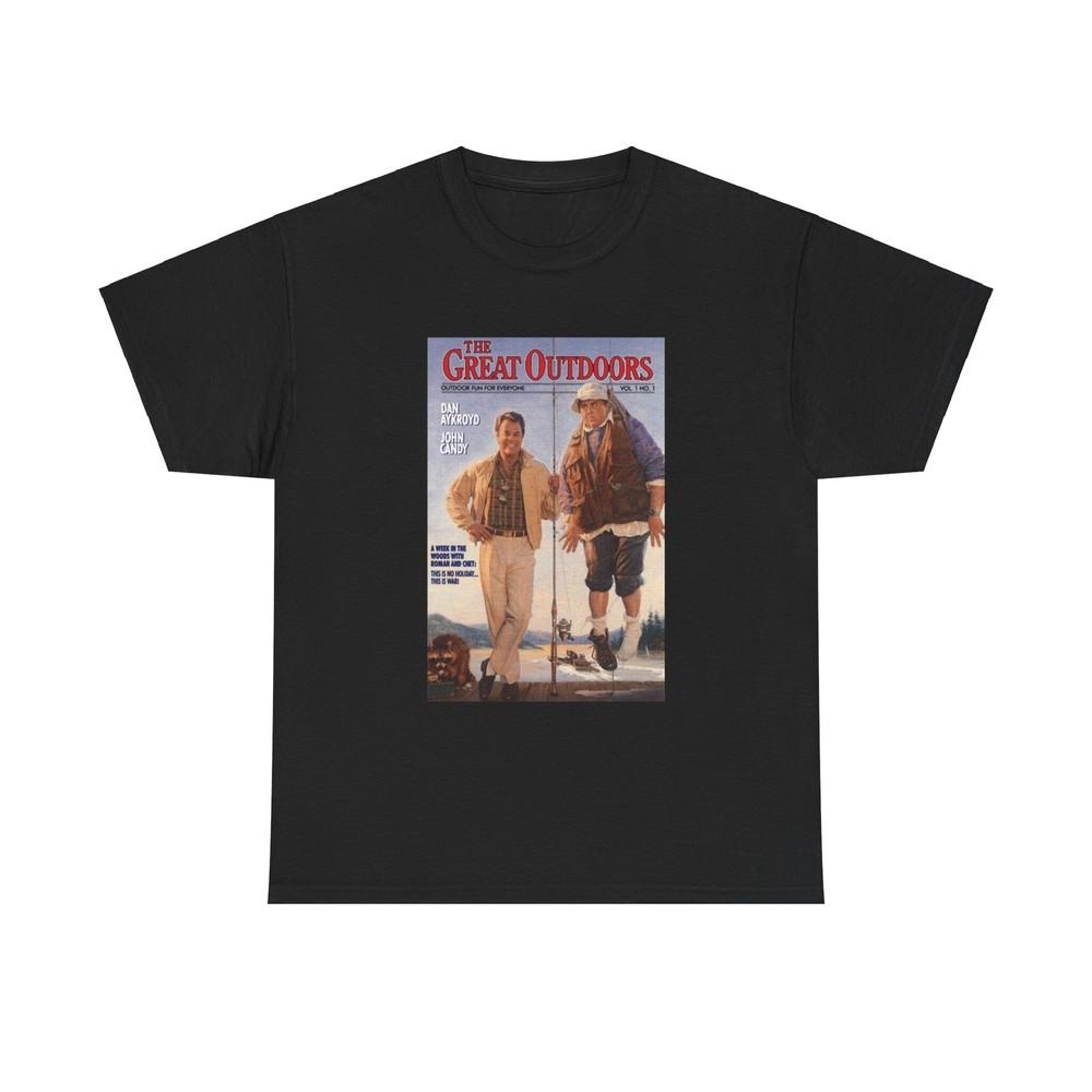 

John Candy Tshirt The Great Outdoors Dan Aykroyd movie Unisex Heavy Cotton Tee L