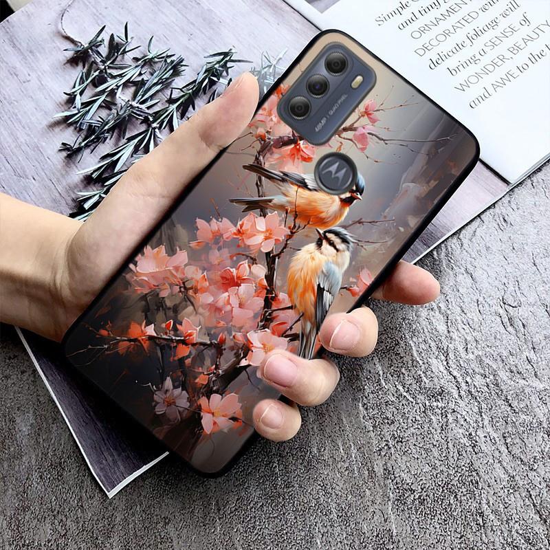 

Bird Phone Case For Moto Edge 50 40 Pro Edge 40 30 Ultra Neo Fusion G Power G Stylus G Play E32 E20 E40 Moto Edge 40 Neo