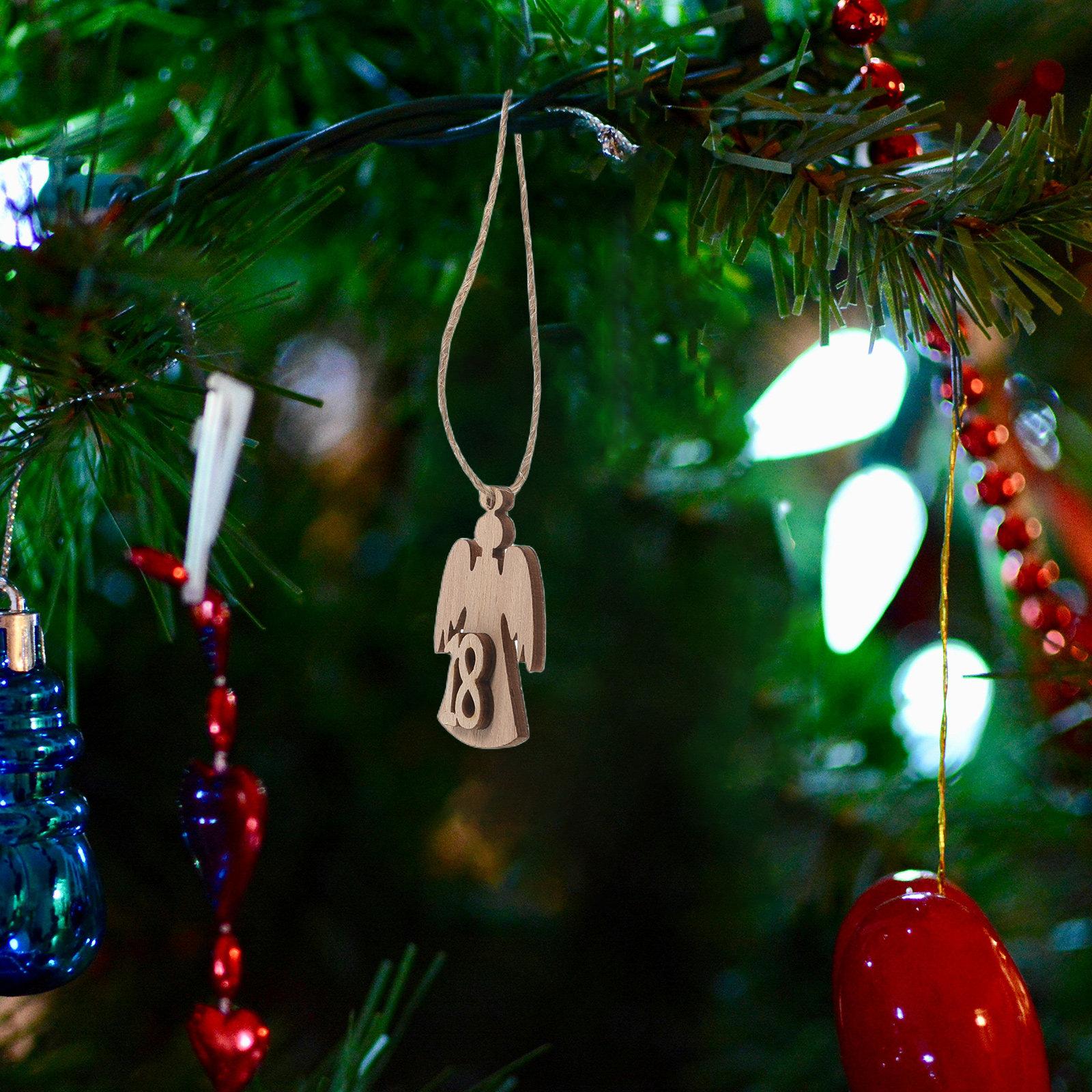 

24Pcs Creative Wooden Christmas Calendar Pendents Hanging Decoration Xmas Tree Label Ornament Holiday Bag Hanging Supplies other