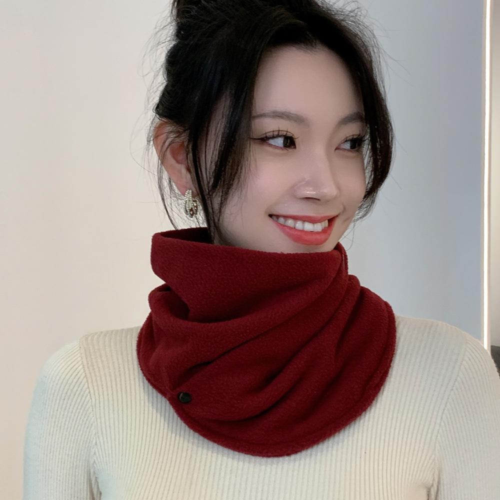 Scarf neck protection autumn and winter scarf femininity warm windproof shawl mother cervical spine protection cycling cold protection artifact neck