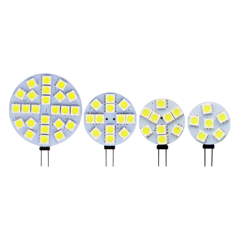 G4 180 Degree DC12V 5050 SMD Led Bulb Lamp Replace Halogen Lamp LED Bulb 0.8W 1W 1.2W 2.5W Warm White/Cold White Led Lights