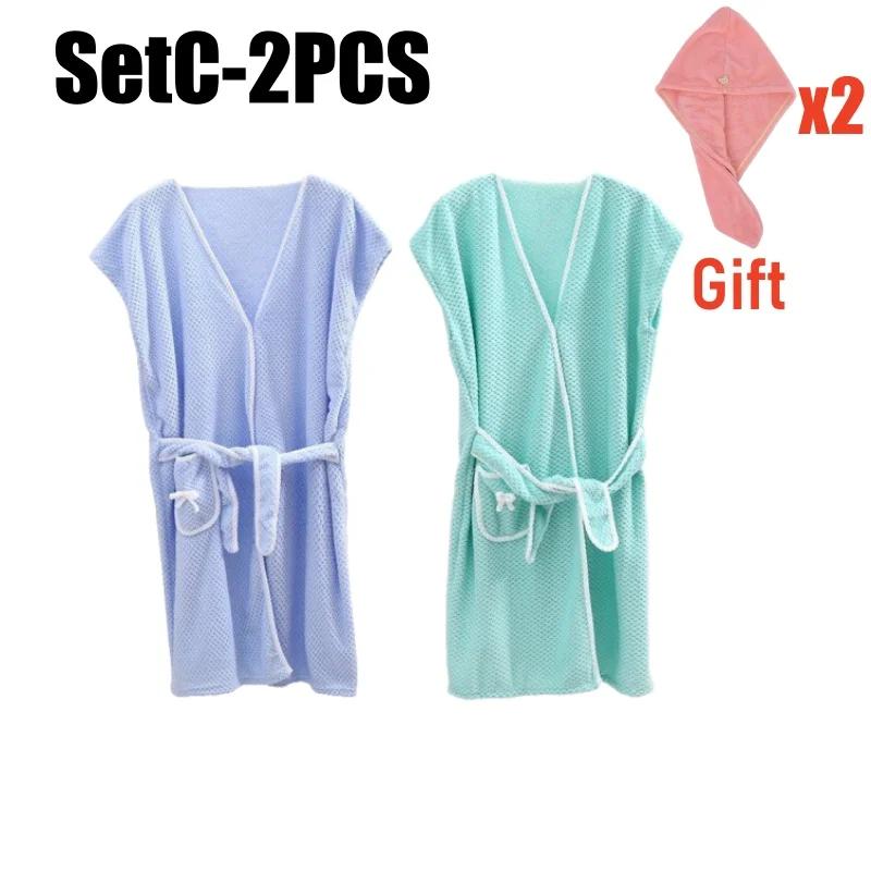 Womens Bath Towels Girls Wearable 125*90cm Fast Drying Bathing Beach Spa Bathrobes Wash Clothing Shower Bath And Gym Towel