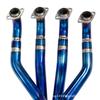 Kawasaki ZX6R Titanium Front Exhaust Pipe for 2021-2025 Models