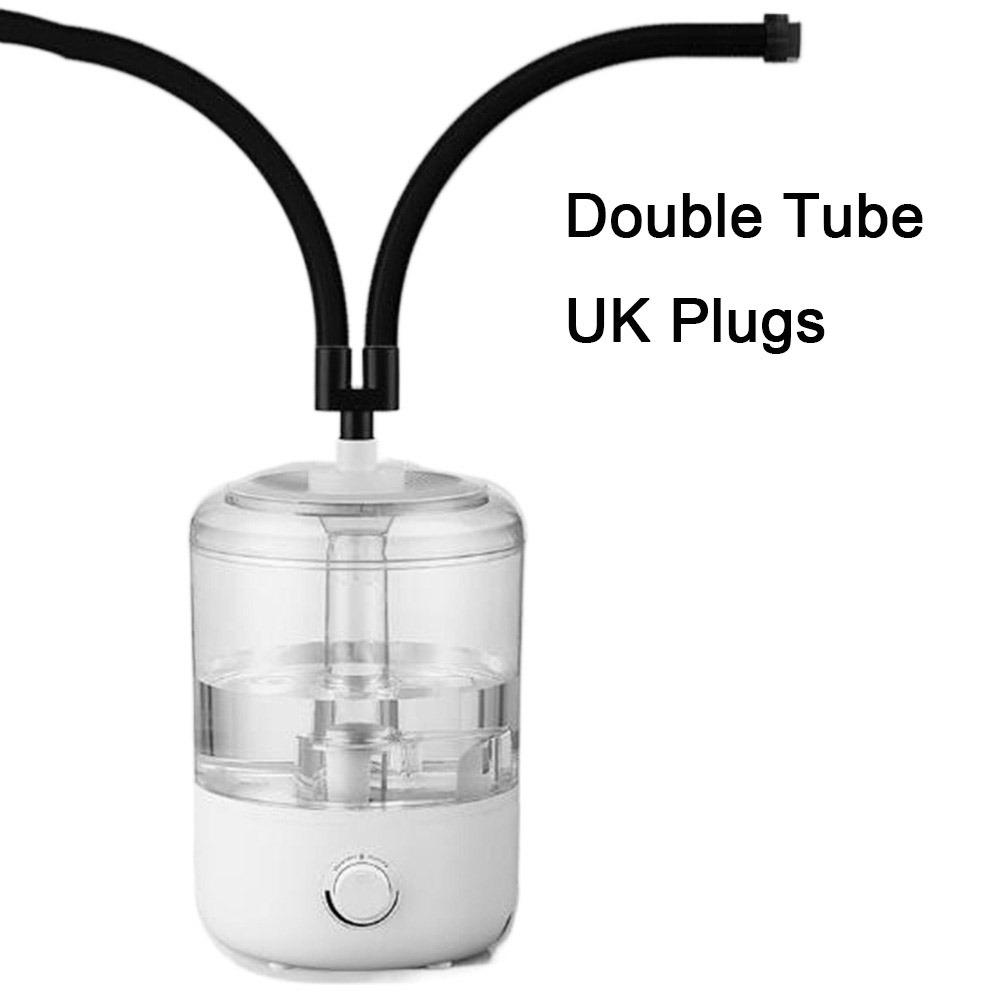 Large Capacity Reptile Fogger Double Tube Amphibians Herps Humidifier  for Climbing Pet