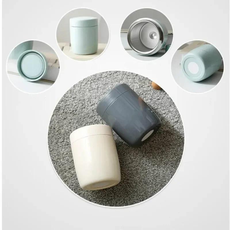 250ML Portable Insulated Lunch Box Bucket Lunch Boxs Stainless Steel Small Capacity Food Soup Container Vacuum Insulateds Cup