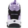 Skechers Kids Mesh Comfortable Versatile Non-Slip Warm Boots Kids Boots Purple Black 303952L-BKLV