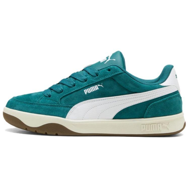 PUMA Park Lifestyle SK8  Green White  Men s 404483-04 EU 42