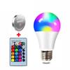 4W 10W 15W AC85-265V E27 LED RGB Lamp Bulb IR Remote Control RGB Bulb Smart LED RGBW Lamp Bulb For Home Atmosphere Decor