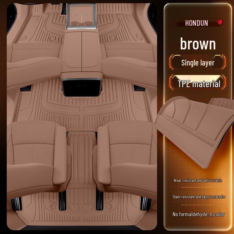 LeDao L90 Floor Mats TPE 2025 Model for Six-Seater & Seven-Seater Cars - Custom Interior Carpet Mats