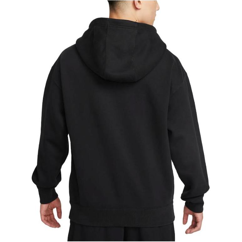 Nike Sweatshirts Men's Black Hooded Moderate Regular FQ6898-010
