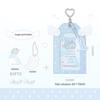 3 Inch PU Leather Photocard Holder Angel Wing Star Photo Card Case Campus Card Protection Badge Card Display Holder Card Pouch