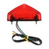 Universal 12V Motorcycle Tail Light License Plate Lamp Brake Stop Lights For Scooters Mopeds Motocross Dirt Bike Accessories Back Up Lights 1
