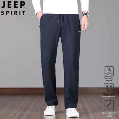 JEEP SPIRIT Men's Straight-Leg Outdoor Pants