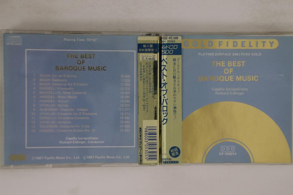 CD VARIOUS - Best Of Roque Music K25Y9032 KING Japan Obi Classical Used