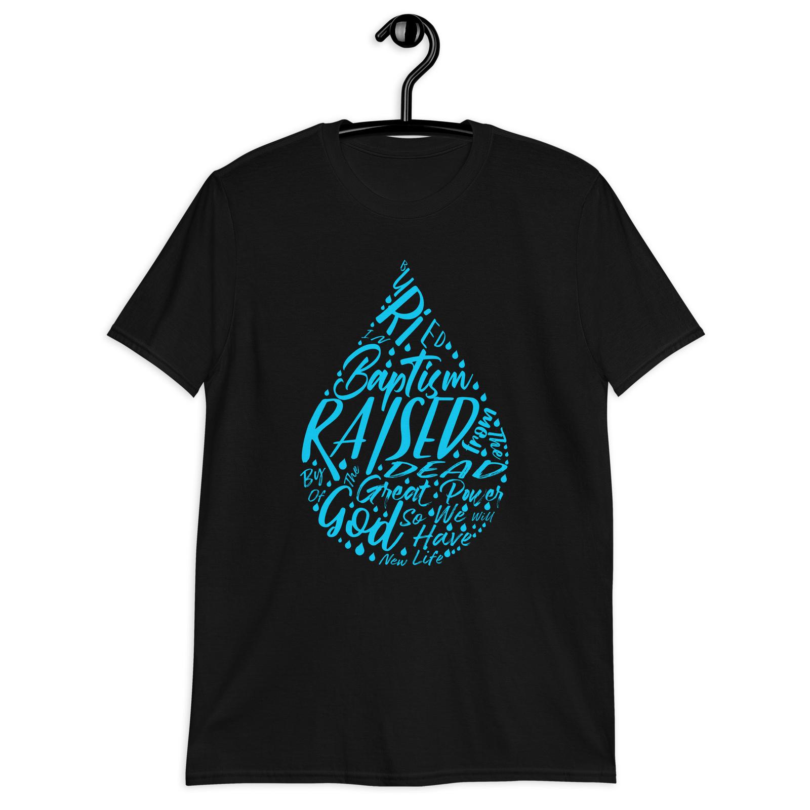 Buried in Baptism Shirt Baptism T-Shirt Christian Baptised S разноцветный