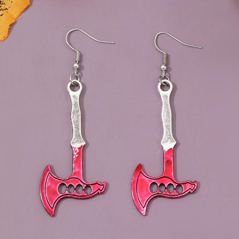 Halloween Drip Earrings Ear Dangles Alloy Material Drop Earrings Ear Accessories Ear Pendants for Halloween Season